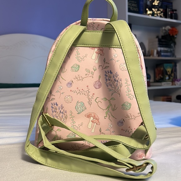 Exclusive Harry Potter Mandrake Loungefly Mini Backpack - Picture 4 of 6